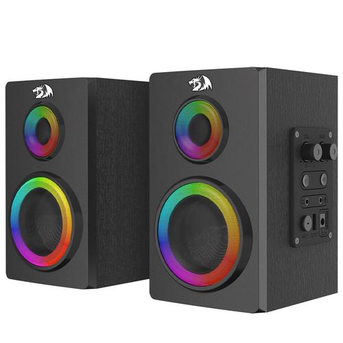Boxe Bluetooth Redragon Orchestra, 14W, Sistem 2.0, iluminare RGB (Negru) 1 Boxe Bluetooth Redragon Orchestra, 14W, Sistem 2.0, iluminare RGB (Negru)