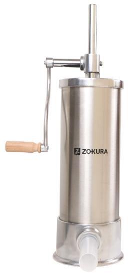 Masina facut carnati Zokura Z1038, 5 kg (Inox) 1 Masina facut carnati Zokura Z1038, 5 kg (Inox)