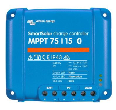 Incarcator solar Victron Energy SmartSolar MPPT 75/15, Bluetooth (Albastru) 1 Incarcator solar Victron Energy SmartSolar MPPT 75/15, Bluetooth (Albastru)