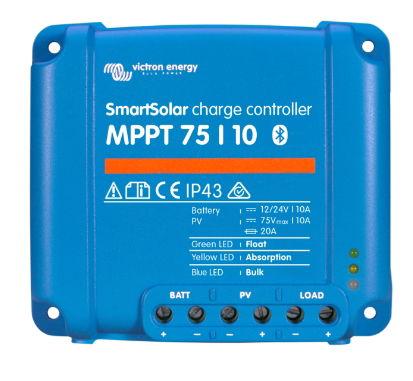 Incarcator solar Victron Energy SmartSolar MPPT 75/10, Bluetooth (Albastru) 1 Incarcator solar Victron Energy SmartSolar MPPT 75/10, Bluetooth (Albastru)