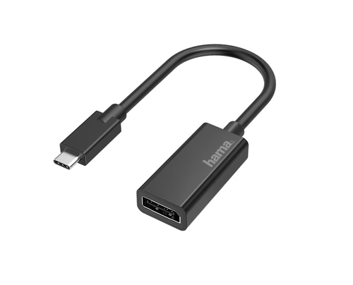 Adaptor Hama 200314, USB-C - DisplayPort (Negru) 1 Adaptor Hama 200314, USB-C - DisplayPort (Negru)