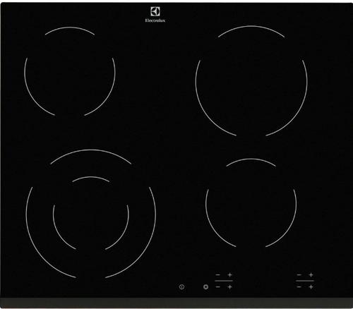 Plita vitroceramica incorporabila Electrolux EHF6241FOK, Electric, 4 arzatoare (Negru)