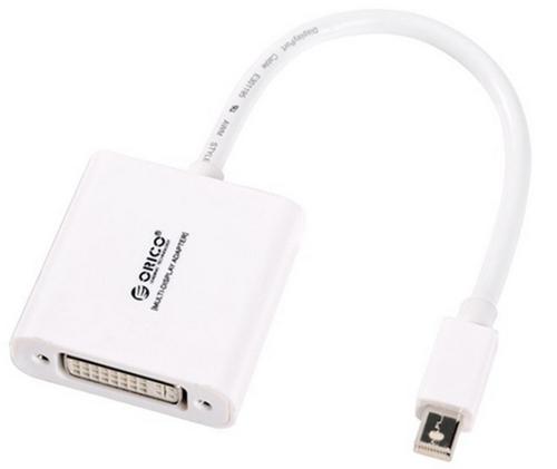 Adaptor Orico DMP3D-WH, miniDisplay port - DVI-D (Alb) 1 Adaptor Orico DMP3D-WH, miniDisplay port - DVI-D (Alb)