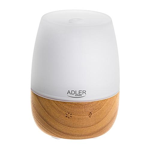 Difuzor de arome cu ultrasunete Adler AD 7967, 130 ml, lumina ambientala 7 culori (Maro/Alb) 1 Difuzor de arome cu ultrasunete Adler AD 7967, 130 ml, lumina ambientala 7 culori (Maro/Alb)