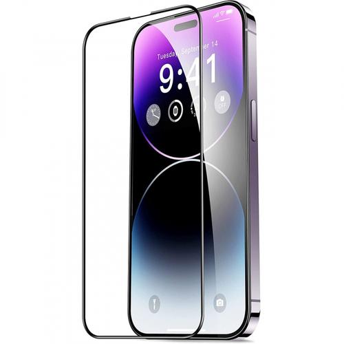 Folie de protectie Ecran OEM pentru Apple iPhone 15 Pro, Sticla Securizata, Full Glue, 21D (Negru/Transparent) 1 Folie de protectie Ecran OEM pentru Apple iPhone 15 Pro, Sticla Securizata, Full Glue, 21D (Negru/Transparent)