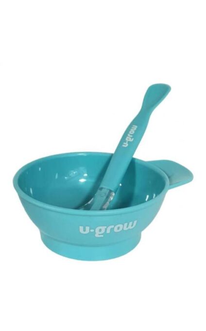 Bol cu capac si lingurita U-Grow UG-BFGB002 1 Bol cu capac si lingurita U-Grow UG-BFGB002