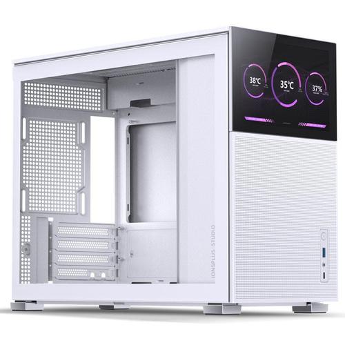 Carcasa Jonsbo D31 Mesh Screen, Mini Tower, Fara sursa, mATX, mITX, DTX, Display frontal TFT 8* (Alb) 1 Carcasa Jonsbo D31 Mesh Screen, Mini Tower, Fara sursa, mATX, mITX, DTX, Display frontal TFT 8* (Alb)