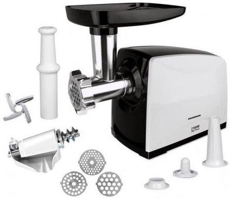 Masina de tocat Heinner Weston MG-2100BKWH, 2100W (Alb/Negru) 1 Masina de tocat Heinner Weston MG-2100BKWH, 2100W (Alb/Negru)