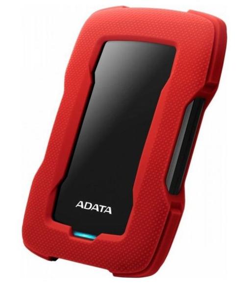 HDD Extern A-DATA Durable HD330, 1TB, 2.5inch, USB 3.1 (Rosu) 1 HDD Extern A-DATA Durable HD330, 1TB, 2.5inch, USB 3.1 (Rosu)