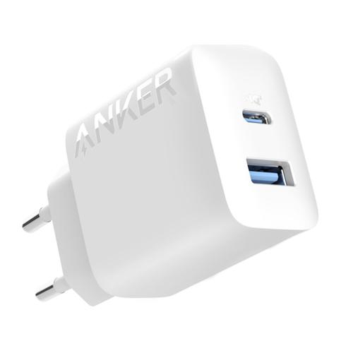 Incarcator de retea Anker 312, 20W, USB-C, USB-A, Power Delivery, PowerIQ (Alb) 1 Incarcator de retea Anker 312, 20W, USB-C, USB-A, Power Delivery, PowerIQ (Alb)