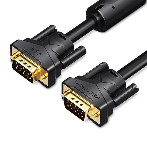 Cablu VGA (3 + 6), Tata-Tata, 1080P Full-HD, 3 m, Vention 1 Cablu VGA (3 + 6), Tata-Tata, 1080P Full-HD, 3 m, Vention