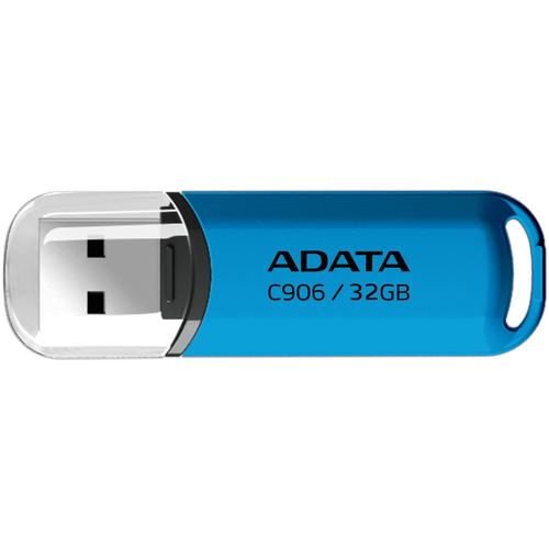 Stick USB ADATA C906, 32GB, USB 2.0, Albastru 1 Stick USB ADATA C906, 32GB, USB 2.0, Albastru