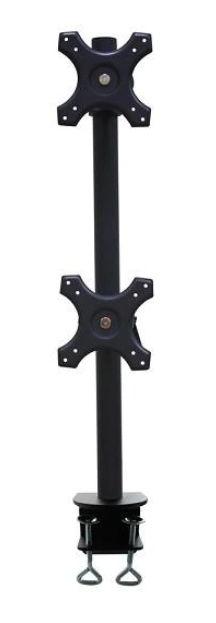 Suport minitoare birou Neomounts FPMA-D700DV, 10inch - 27inch, 6 kg monitor (Negru)