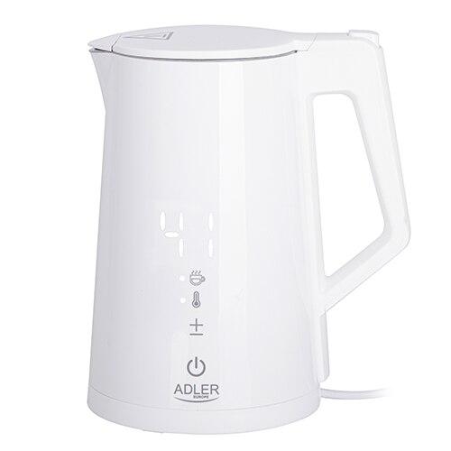 Fierbator electric Adler AD1345, 1850W, LED, 1.7L, Alb 1 Fierbator electric Adler AD1345, 1850W, LED, 1.7L, Alb