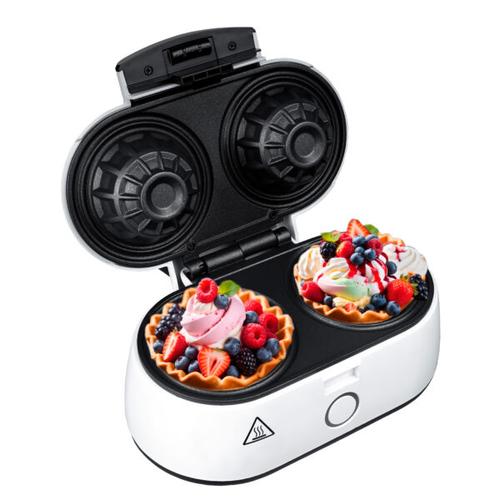 Aparat pentru wafe Adler AD3062, 1400 W, 2 boluri (Alb) 1 Aparat pentru wafe Adler AD3062, 1400 W, 2 boluri (Alb)