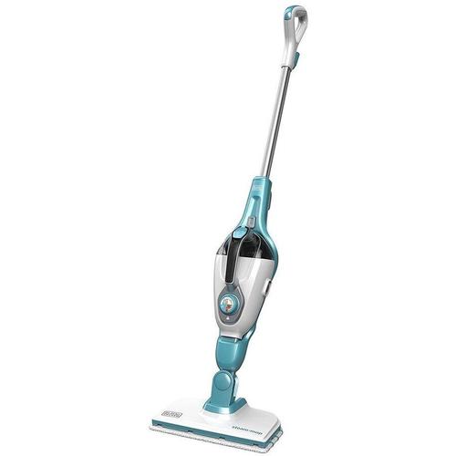 Mop cu aburi Black & Decker 9-in-1 FSMH1351SM-QS, 1300 W, Rezervor 0.5 L (Alb/Albastru) 1 Mop cu aburi Black & Decker 9-in-1 FSMH1351SM-QS, 1300 W, Rezervor 0.5 L (Alb/Albastru)