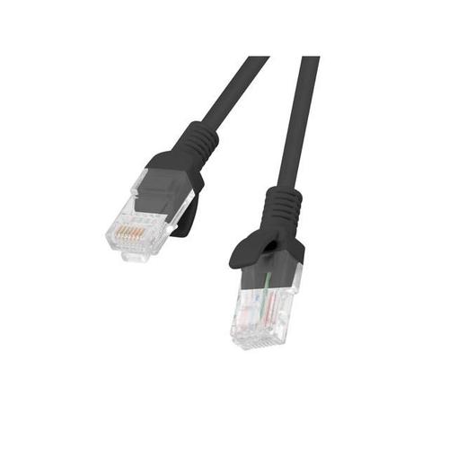 Cablu Lanberg PCU5-10CC-1000-BK, Patchcord RJ45 cat. 5e UTP 10m 1 Cablu Lanberg PCU5-10CC-1000-BK, Patchcord RJ45 cat. 5e UTP 10m