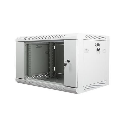Dulap montat pe perete Digitus, MD RAL 7035 4U, 600x450mm, 19”, Gri 1 Dulap montat pe perete Digitus, MD RAL 7035 4U, 600x450mm, 19”, Gri