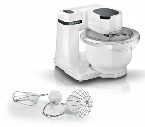 Robot de bucatarie Bosch MUMS2AW00, 700 W, 4 Trepte de viteza, 3.8 L (Alb/Negru) 1 Robot de bucatarie Bosch MUMS2AW00, 700 W, 4 Trepte de viteza, 3.8 L (Alb/Negru)