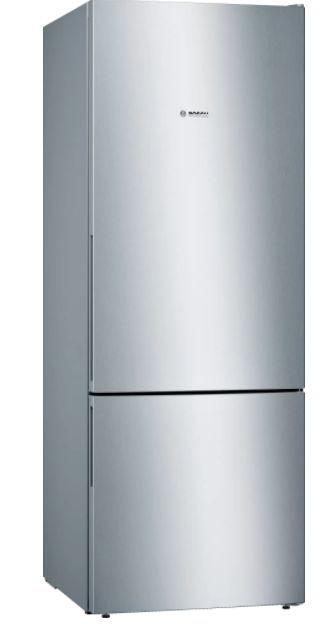 Combina frigorifica Bosch KGV58VLEAS, 503 L, Static, Clasa E, H 191 cm (Argintiu)