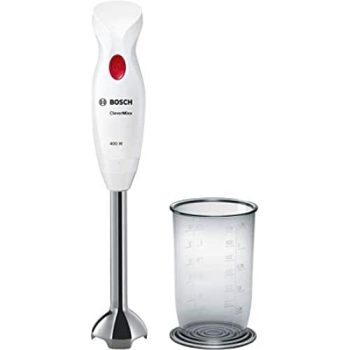 Blender manual CleverMixx 400 W Alb, rosu intens