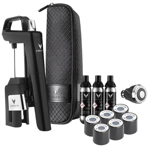 Sistem de conservare vinuri CORAVIN Timeless Six+ 112326B, Aerator, Capsule, Husa de calatorie (Negru) 1 Sistem de conservare vinuri CORAVIN Timeless Six+ 112326B, Aerator, Capsule, Husa de calatorie (Negru)