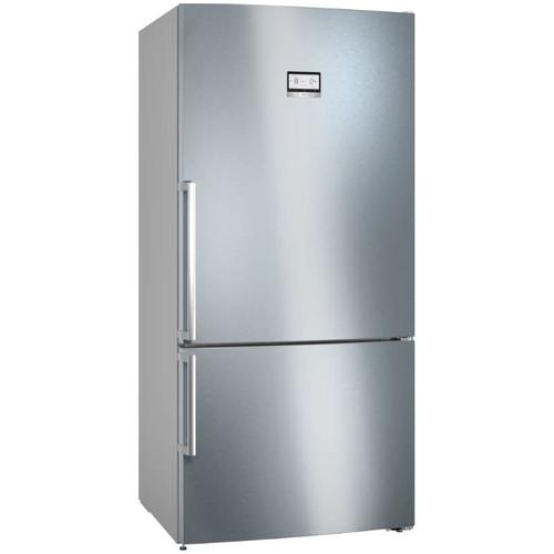 Combina frigorifica Bosch KGN86AIDR, 631 L, NoFrost, PerfectFit, Iluminare LED, Clasa D, H 186 cm (Argintiu)