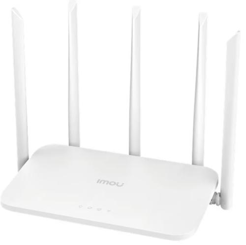 Router Wireless IMOU HX21, AX3000, Dual-Band, Wi-Fi 6, 5 Antene externe (Alb) 1 Router Wireless IMOU HX21, AX3000, Dual-Band, Wi-Fi 6, 5 Antene externe (Alb)