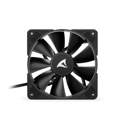 Ventilator Sharkoon SilentStorm BW120, 120 mm, 1400 rpm, PWM (Negru) 1 Ventilator Sharkoon SilentStorm BW120, 120 mm, 1400 rpm, PWM (Negru)