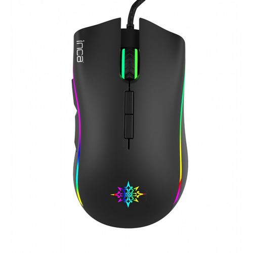 Mouse Gaming Inca IMG-349, USB, Optic, 6400 dpi (Negru) 1 Mouse Gaming Inca IMG-349, USB, Optic, 6400 dpi (Negru)