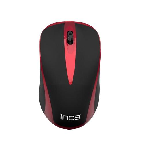 Mouse Wireless Inca IWM-221RSK, 2.4 GHz, Optic, 1600 dpi (Negru/Rosu) 1 Mouse Wireless Inca IWM-221RSK, 2.4 GHz, Optic, 1600 dpi (Negru/Rosu)