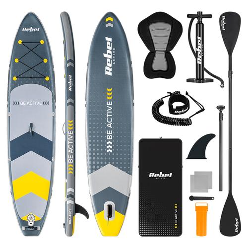Set placa gonflabila SUP REBEL ACTIVE RBA-4501, 350 x 80 x 15 cm, sarcina maxima 170 kg 1 Set placa gonflabila SUP REBEL ACTIVE RBA-4501, 350 x 80 x 15 cm, sarcina maxima 170 kg