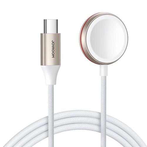 Incarcator Wireless pentru Apple Watch, 1A, 5V, 3.5W, 1.2m - JoyRoom (S-IW011) - Alb 1 Incarcator Wireless pentru Apple Watch, 1A, 5V, 3.5W, 1.2m - JoyRoom (S-IW011) - Alb