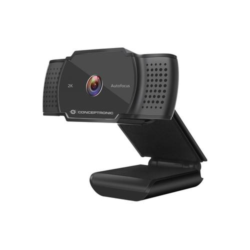Camera web Conceptronic AMDIS02B, 5MP, 2K, Autofocus, Microfon, USB (Negru) 1 Camera web Conceptronic AMDIS02B, 5MP, 2K, Autofocus, Microfon, USB (Negru)