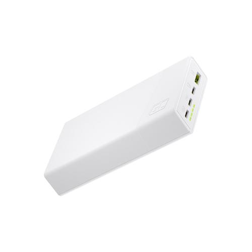 Acumulator extern Green Cell, 20000mAh, 22.5W, 3xUSB-C, 1xUSB, Power Delivery, Indicator baterie incarcare rapida,(Alb) 1 Acumulator extern Green Cell, 20000mAh, 22.5W, 3xUSB-C, 1xUSB, Power Delivery, Indicator baterie incarcare rapida,(Alb)