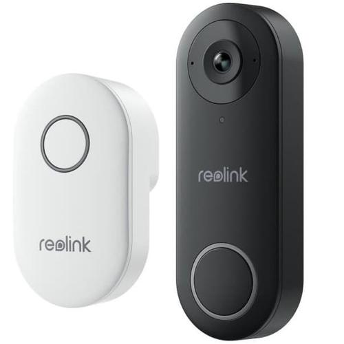 Sonerie inteligenta cu camera Reolink D340W, 5MP, 2506x1920, detectie miscare, IP65, Wireless (Negru/Alb) 1 Sonerie inteligenta cu camera Reolink D340W, 5MP, 2506x1920, detectie miscare, IP65, Wireless (Negru/Alb)