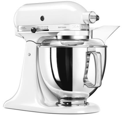 Mixer cu bol KitchenAid Artisan Elegance 2017, 4.8l, 300W (White Ice) 1 Mixer cu bol KitchenAid Artisan Elegance 2017, 4.8l, 300W (White Ice)