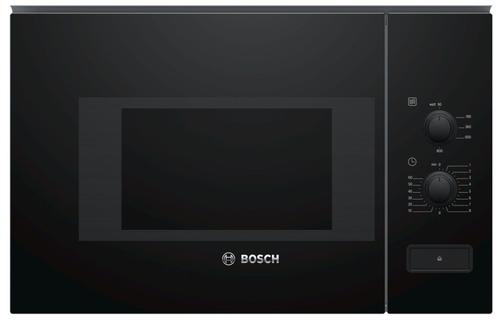 Cuptor cu microunde incorporabil Bosch BFL520MB0, 20 L, 800 W, Functie Dezghetare (Negru)