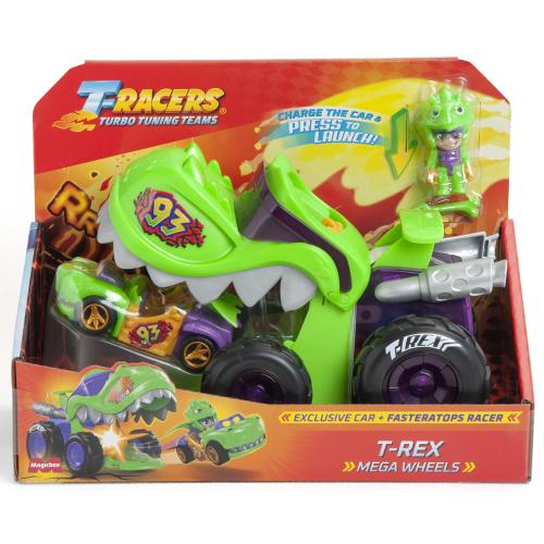 Set de joaca T-Racers Mega Wheel T-Rex 1 Set de joaca T-Racers Mega Wheel T-Rex
