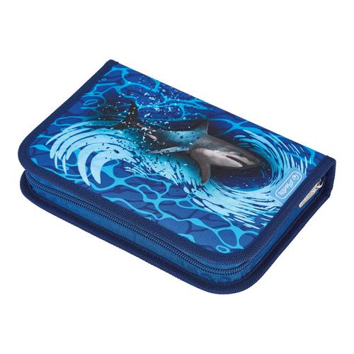 Penar echipat Herlitz motiv blue shark, 31 piese, 2 clape, 20.3 x 3.5 x 14 cm 1 Penar echipat Herlitz motiv blue shark, 31 piese, 2 clape, 20.3 x 3.5 x 14 cm