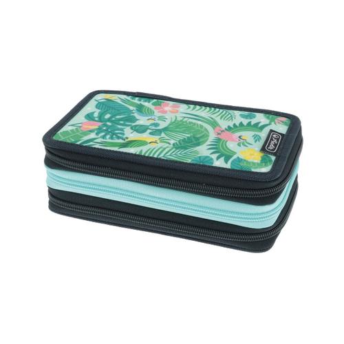 Penar echipat Herlitz motiv sweet jungle, 31 piese, 3 compartimente, 19 x 11.5 x 7 cm 1 Penar echipat Herlitz motiv sweet jungle, 31 piese, 3 compartimente, 19 x 11.5 x 7 cm