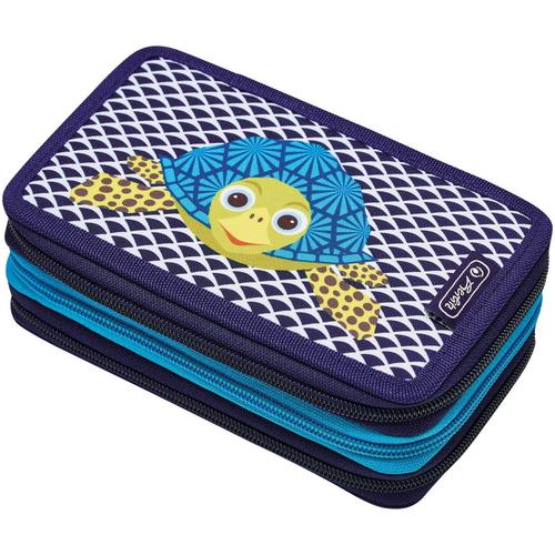 Penar Herlitz motiv Cute Animals Turtle, echipat 31 piese, 3 fermoare, dimensiune 19 x 11,5 x 7 cm 1 Penar Herlitz motiv Cute Animals Turtle, echipat 31 piese, 3 fermoare, dimensiune 19 x 11,5 x 7 cm