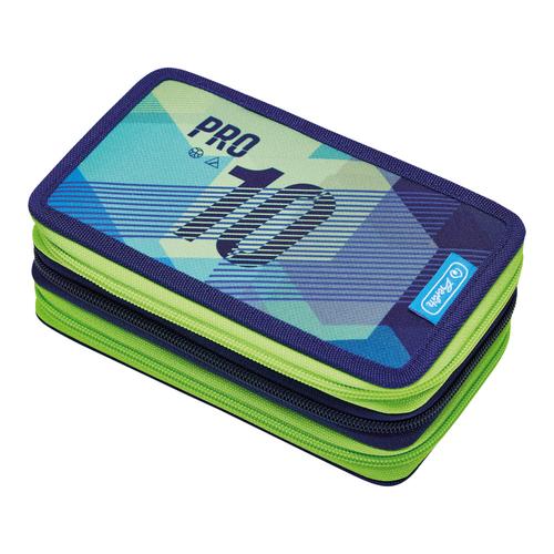 Penar echipat Herlitz motiv Green Goal, 31 piese, 3 fermoare, 19 x 11.5 x 7 cm 1 Penar echipat Herlitz motiv Green Goal, 31 piese, 3 fermoare, 19 x 11.5 x 7 cm