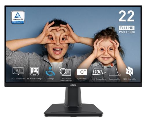 Monitor IPS LED MSI PRO 21.5inch MP225, Full HD (1920 x 1080), VGA, HDMI, 100 Hz, 1 ms (Negru) 1 Monitor IPS LED MSI PRO 21.5inch MP225, Full HD (1920 x 1080), VGA, HDMI, 100 Hz, 1 ms (Negru)