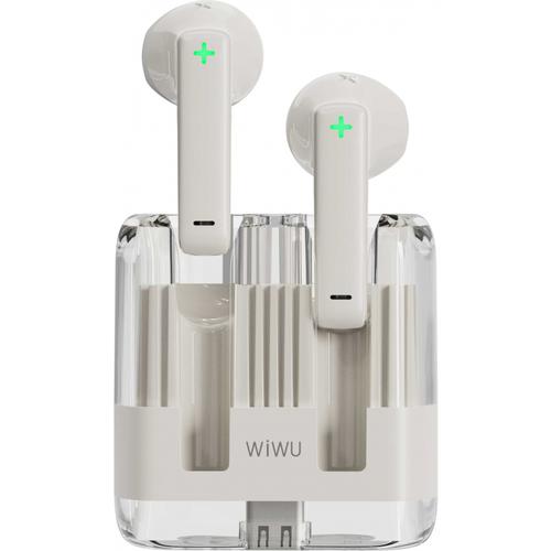 Casti True Wireless WiWu T21, Bluetooth 5.3, ENC, Autonomie 4 ore (Alb) 1 Casti True Wireless WiWu T21, Bluetooth 5.3, ENC, Autonomie 4 ore (Alb)
