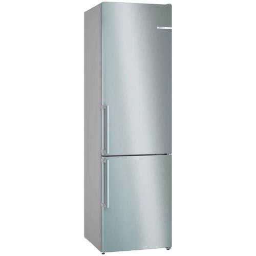 Combina frigorifica Bosch KGN39VIBT, 363 l, NoFrost, PerfecFit, Raft sticle, Clasa B, H 203 cm, Inox AntiAmprenta