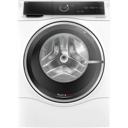 Masina de spalat rufe cu uscator Bosch WNC254A0BY, Spalare 10.5 kg, Uscare 6 kg, 1400 rpm, Clasa A, i-DOS, Iron Assist, Home connect, Auto Dry, Motor EcoSilence Drive (Alb)