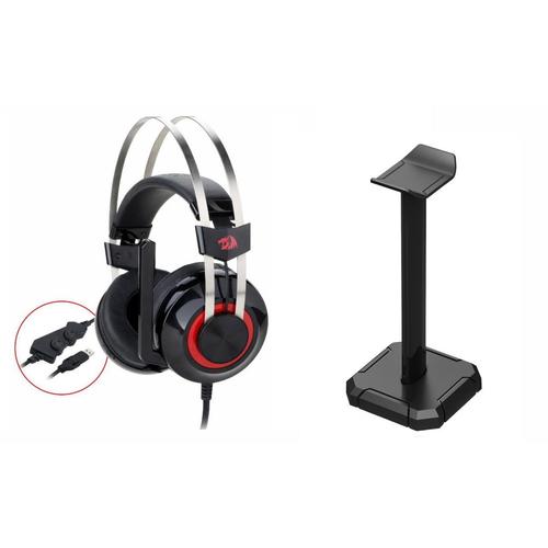 Casti Gaming cu Microfon Redragon Talos, USB, cu suport (Negru) 1 Casti Gaming cu Microfon Redragon Talos, USB, cu suport (Negru)