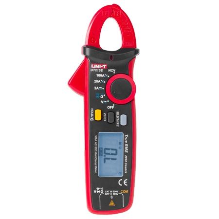 Clampmetru digital UNI-T 100A UT210E, Scalare automata, RMS, Masurare continuitate 1 Clampmetru digital UNI-T 100A UT210E, Scalare automata, RMS, Masurare continuitate