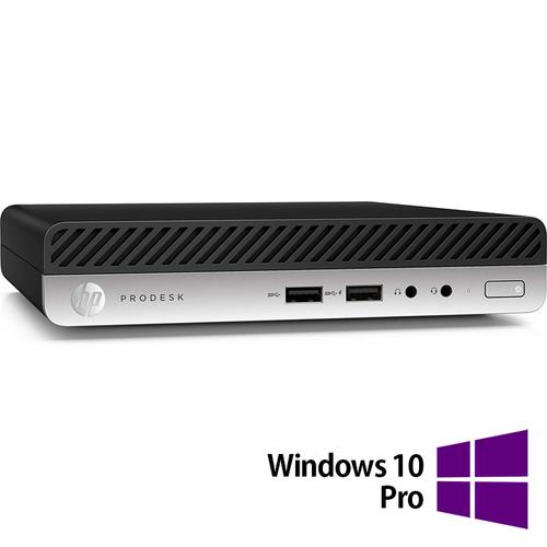 Calculator Sistem PC Refurbished HP ProDesk 400 G4 Mini PC, Intel Core i3-8100T 3.40GHz, 8GB DDR4, 256GB SSD + Windows 10 Pro 1 Calculator Sistem PC Refurbished HP ProDesk 400 G4 Mini PC, Intel Core i3-8100T 3.40GHz, 8GB DDR4, 256GB SSD + Windows 10 Pro